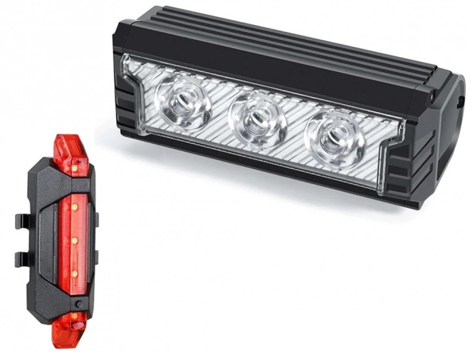 Set led svjetala za bicikl s USB punjenjem