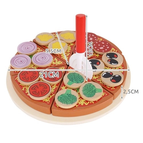 Drvena pizza - set 22471