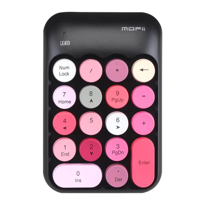 Bežična numerička tipkovnica MOFII X910 crno-crvena
