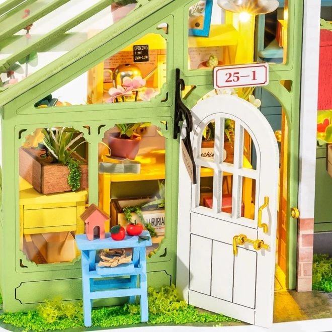 Proljetno cvijeće - DIY minijaturna kućica za lutke