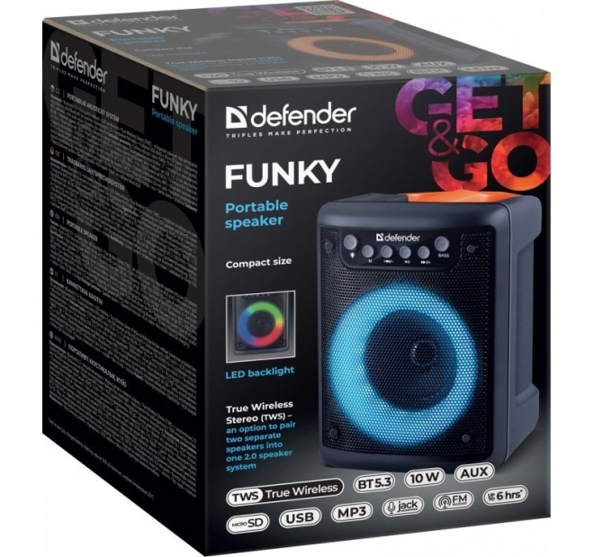 Bluetooth zvučnik FUNKY 10W