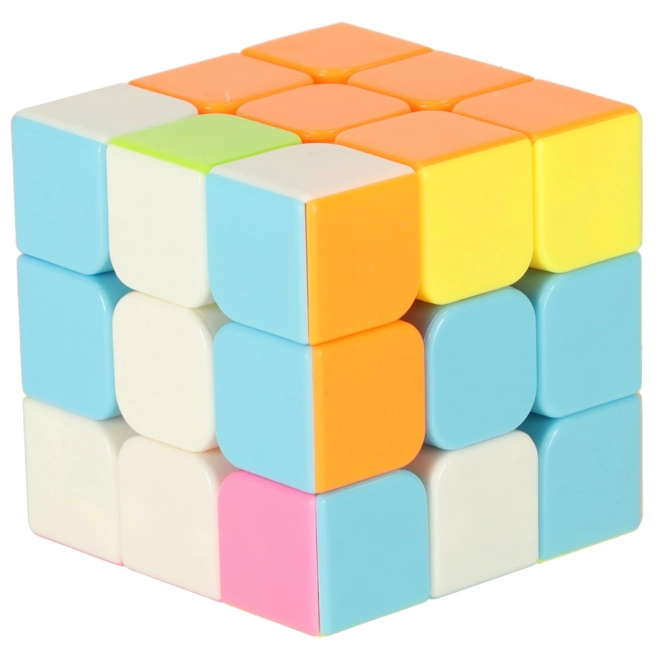 Puzzle kocka 3 x 3 neon