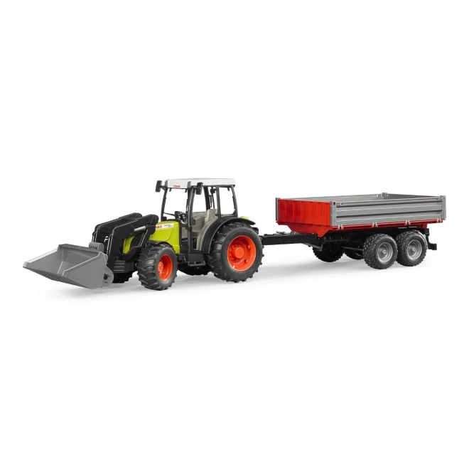 Bruder Traktor CLAAS Nectis 267F s utovarivačem i prikolicom