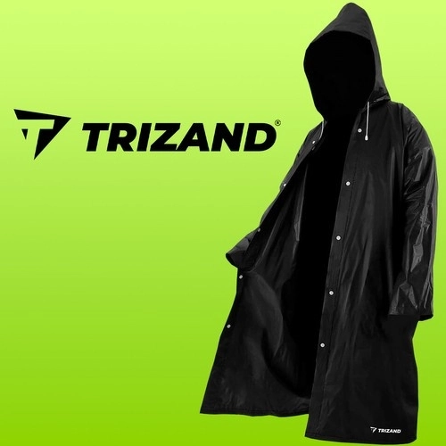 Trizand 21840 Kišna kabanica UNI crna