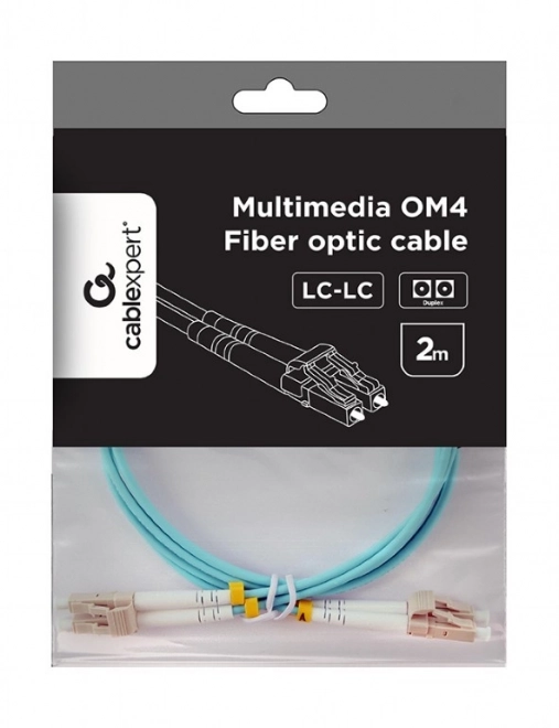 Duplex Multimodalni Optički Kabel OM4 50/125, LC/LC, 2m
