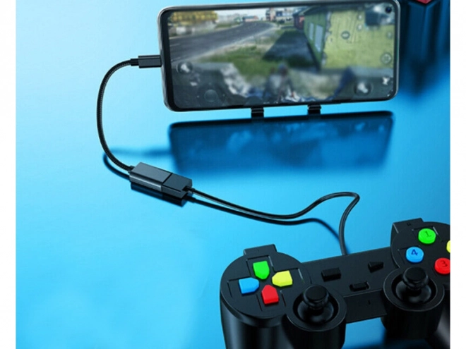USB-C na USB-A 3.0 OTG adapter s opletenim kabelom