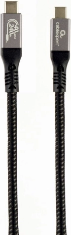 Premium USB‑C USB4 kabel 40 Gb/s 240 W 1,5 m