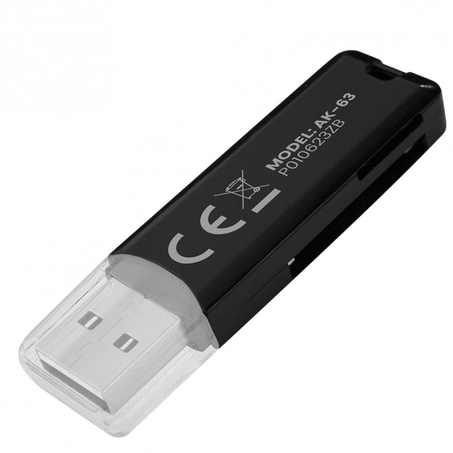 Čitač kartica SD, USB 2.0, 480 Mb/s, AK-63