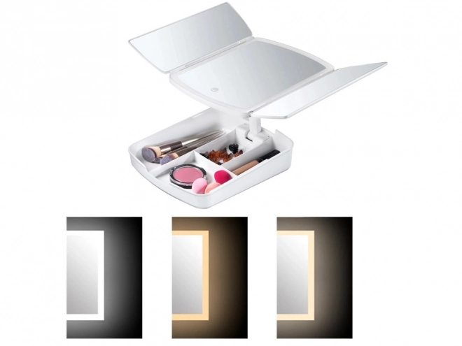 Osvijetljeno kozmetičko ogledalo za make-up