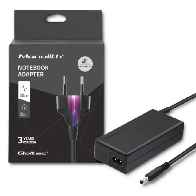 Napajanje adapter Qoltec za Dell 65W 19.5V 3.34A