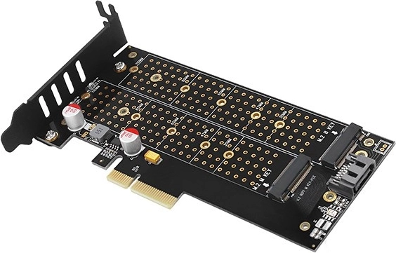 Dva M.2 sučelja u jednom adapteru