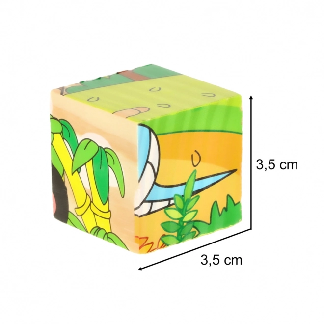 Drvene puzzle Safari 3D