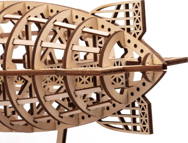 Zračna lađa - 3D drvena maketa
