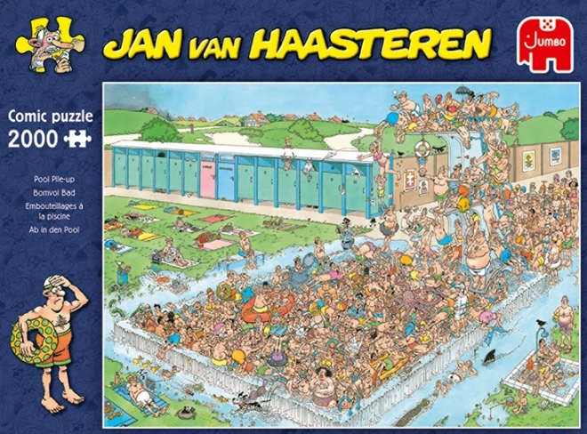 JUMBO Puzzle Gužva u bazenu 2000 dijelova