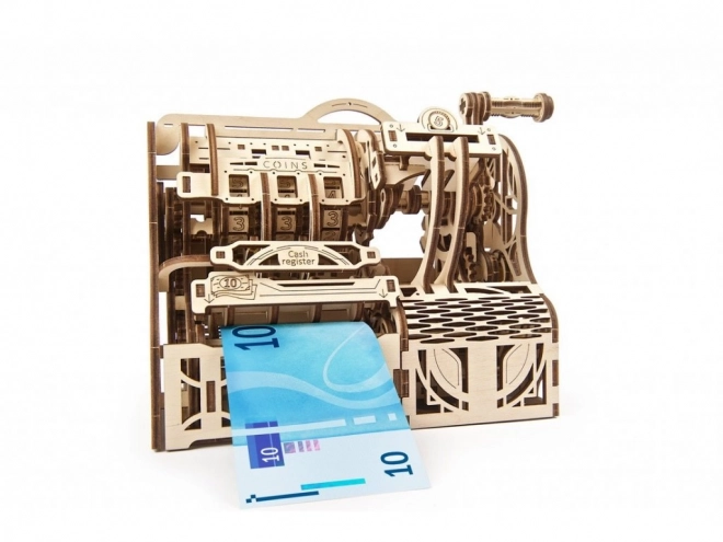 Ugears 3D drvena mehanička slagalica Blagajna