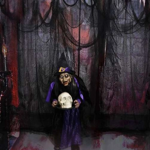 Halloween dekoracija paučina 198 x 76 cm