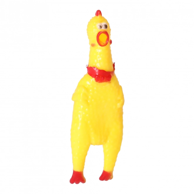 Piskajuća igračka za pse - piletina, 16 cm