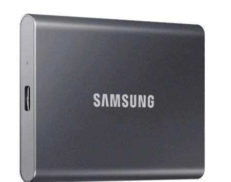Prijenosni SSD Samsung T7 2TB USB 3.2 Gen 2 sivi