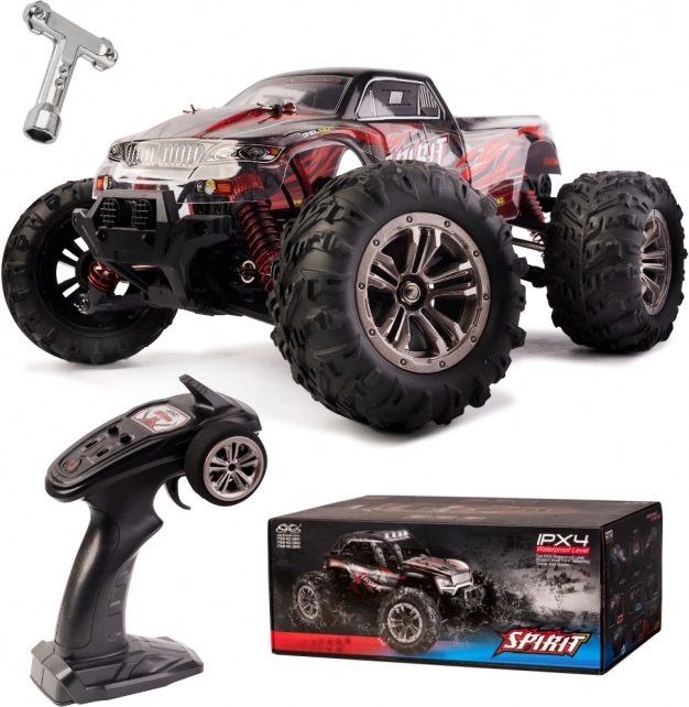 RC auto 1:16 bezčetkasto, 52 km/h, crveno