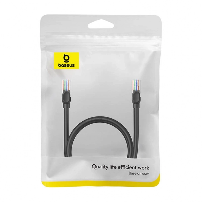 Mrežni kabel Baseus Ethernet CAT5 1m crni