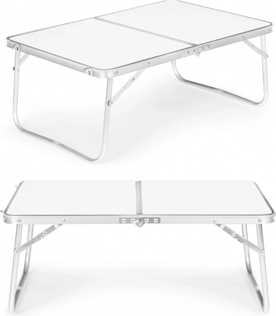 Sklopivi kamp stol 60 × 40 cm, bijeli MULTIGARDEN