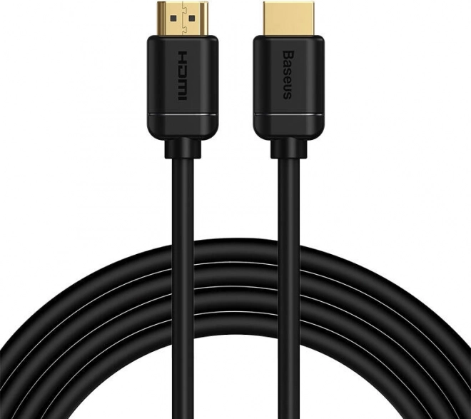 Baseus HDMI kabel 2.0 4K 60 Hz, HDR, 18 Gb/s, 3 m – crni
