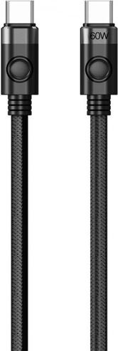 Orico USB‑C na USB‑C punjački kabel 60 W, crni