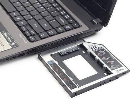 Adapter za optički pogon 12,7 mm za 2,5-inčni SATA HDD/SSD