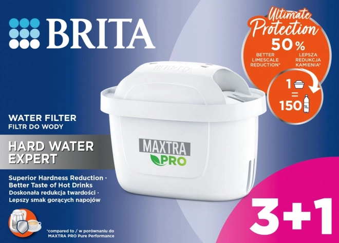 Maxtra PRO Hard Water Expert zamjenska kaseta 3+1 kom.