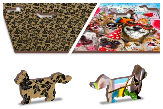 Drvene puzzle Vrijeme za zabavu 600 komada
