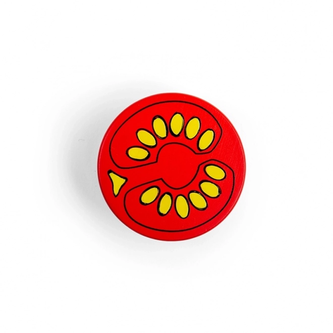 Drveni paradajz polovica od Bigjigs Toys