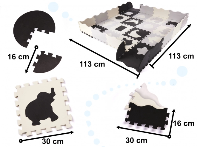 Edukativna puzzle podloga za djecu