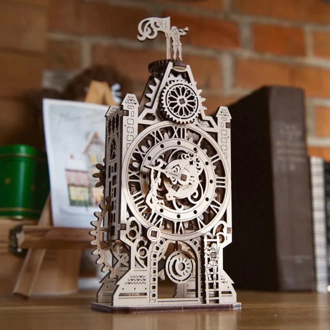 Ugears 3D drveni mehanički puzzle Satni toranj