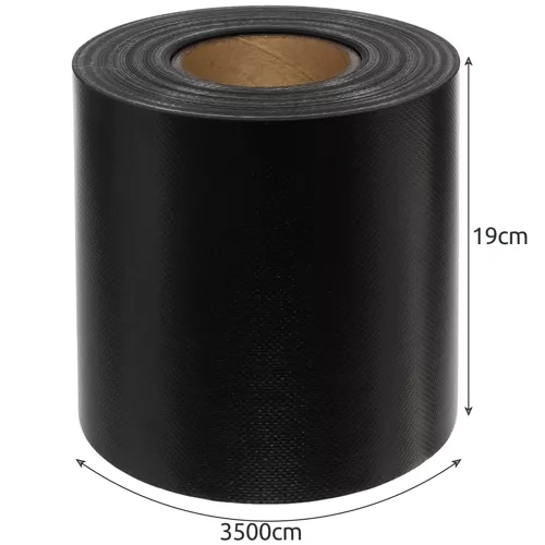 Traka za ograde 19 cm x 35 m 630 g/m2 antracit 23703