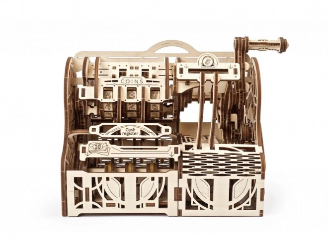 Ugears 3D drvena mehanička slagalica Blagajna