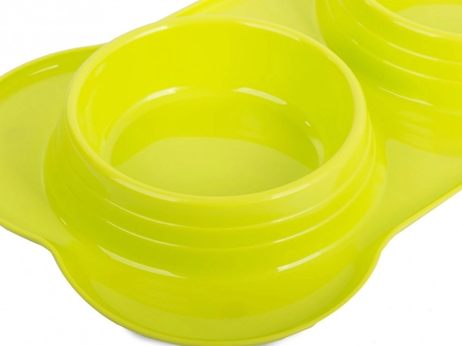 Dvostruka zdjela za pse i mačke 400 ml x 2
