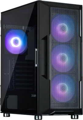 I3 NEO ATX mid-tower crna s ARGB ventilatorima (4×)