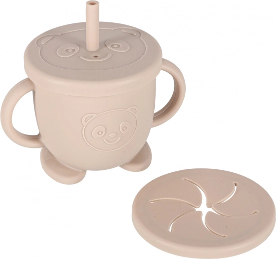 Čašica 2-u-1: sa slamkom i za međuobrok