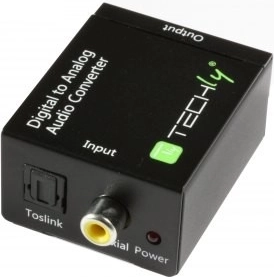Digitalno-analogni audio pretvarač Toslink/koaksijalni u stereo RCA