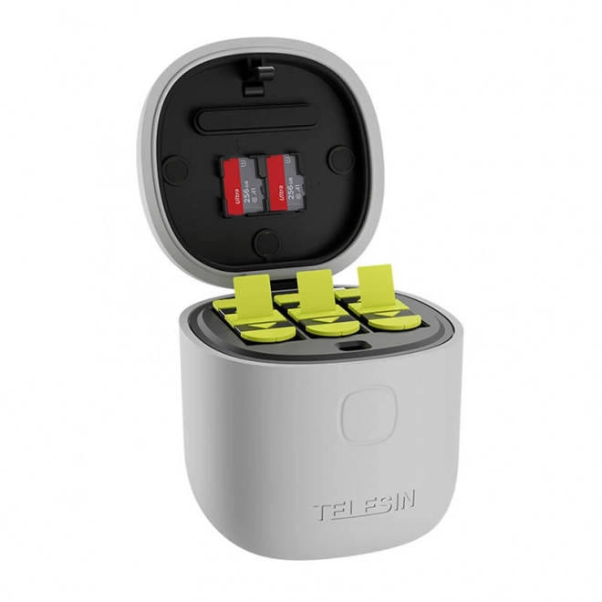 Vodootporni punjač Telesin Allin box za GoPro Hero 9 / Hero 10 + 3 baterije