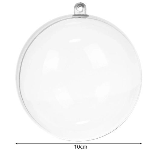 Prozirni ukrasi 10cm - set 5kom Ruhhy 22276