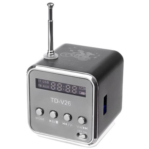 Prijenosni Bluetooth zvučnik s radiom i LCD zaslonom TD-V26