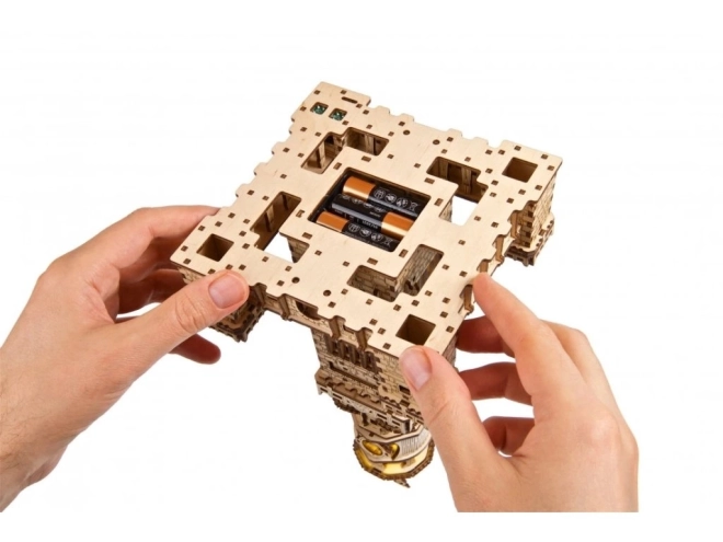 Ugears 3D drveni mehanički puzzle Aleksandrijski svjetionik