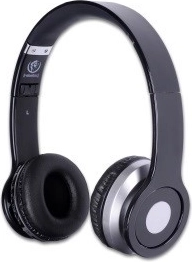 Bežične stereo slušalice s mikrofonom Cristal Black