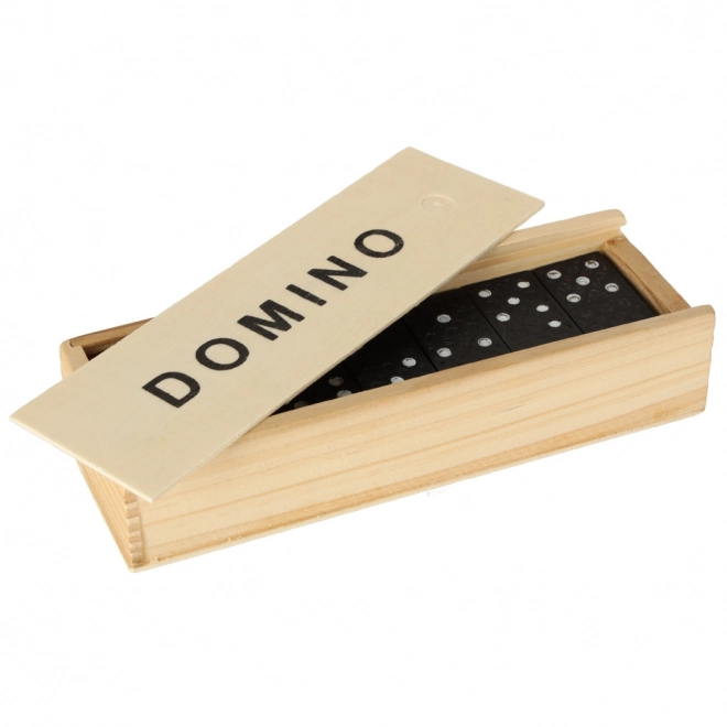 Drveno domino za obiteljsko igranje