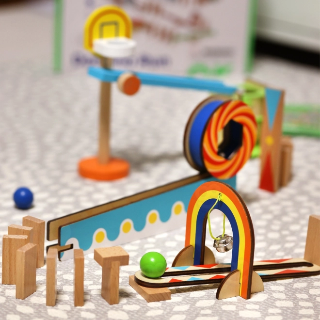 Drvene građevne kocke domino / domino puzzle Tooky Toy