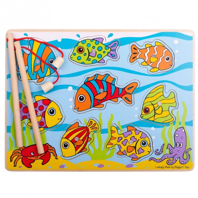 Bigjigs Toys Hvatanje ribica na dasci