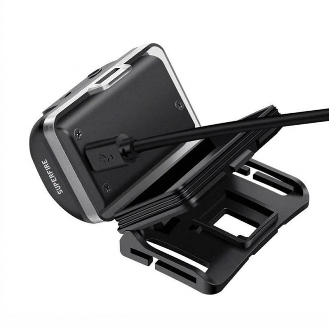 Naglavna lampa Superfire s USB punjenjem 320lm