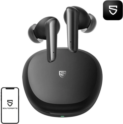 Bežične slušalice SoundPEATS Life Lite crne