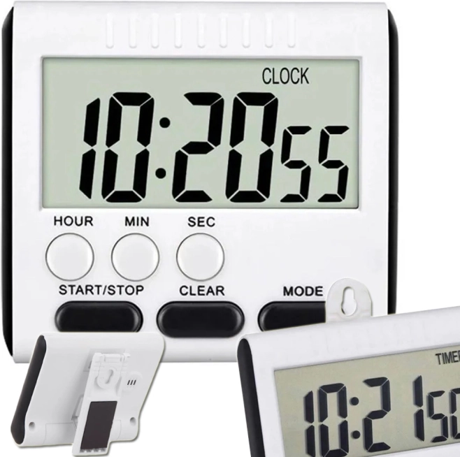 Digitalni kuhinjski tajmer s magnetom i velikim LCD zaslonom